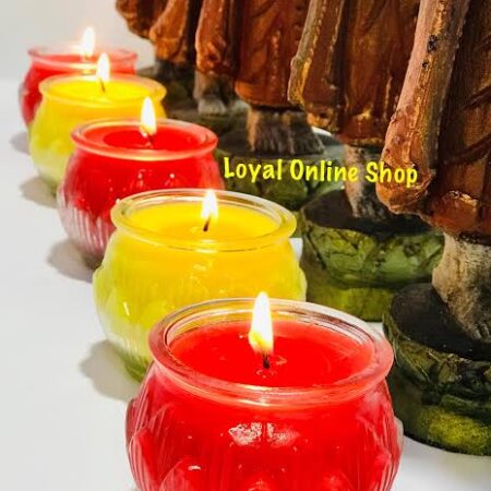 500 GLASS ဆီမီးဖန်ခွက်